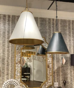 Currey And Company Pierrepont Pendant Black Two Sizes