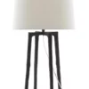 Currey And Company Rowan Table Lamp Black