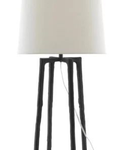 Currey And Company Rowan Table Lamp Black