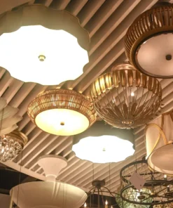 Currey And Company Wexford Flush Mount Brass