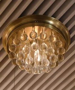 Currey And Company Worthing Flush Mount Ceiling Light