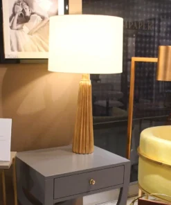 Worlds Away New Arrivals Hensley Table Lamp Gold