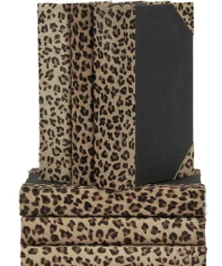 E Lawrence New Arrivals Cheetah Hide Book Set Of Six