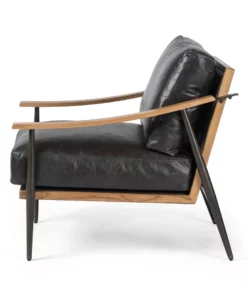 Four Hands Kennedy Chair Sonoma Black