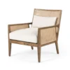 Four Hands Antonia Cane Chair Toasted Parawood