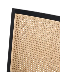 Four Hands Antonia Cane Armless Dining Chair Brushed Ebony New Arrivals