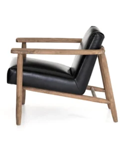Four Hands Arnett Chair Dakota Black