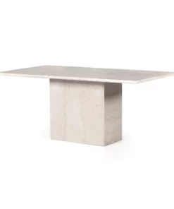 Four Hands Arum Dining Table Cream Marble New Arrivals