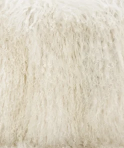 Four Hands New Arrivals Ashland Armchair Mongolion Cream Fur