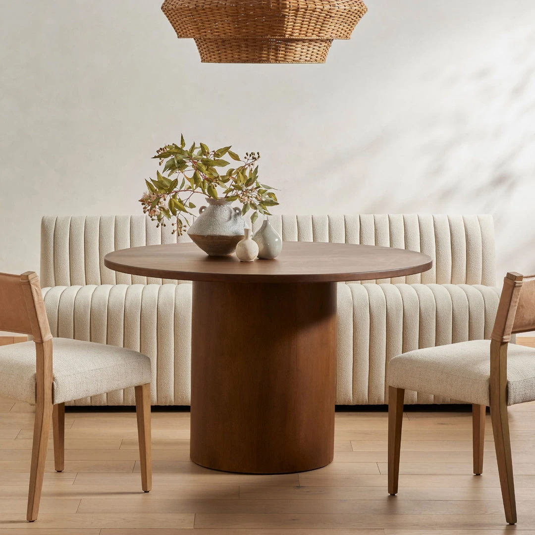 Four Hands Augustine Dining Banquette 49" New Arrivals 4 Four Hands Augustine Dining Banquette 49" New Arrivals