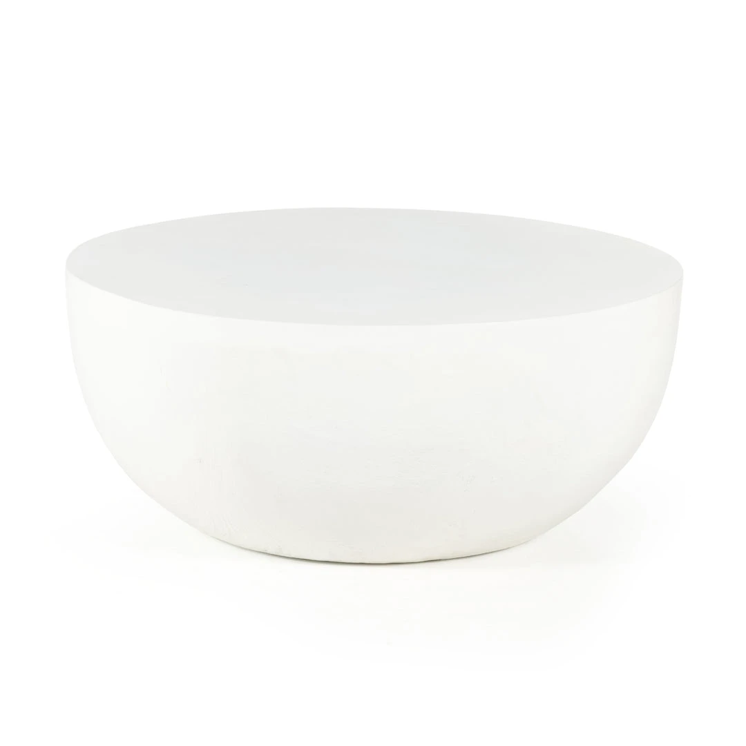 Four Hands Basil Outdoor Coffee Table Matte White New Arrivals 3 Four Hands Basil Outdoor Coffee Table Matte White New Arrivals