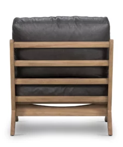 Four Hands New Arrivals Bastian Chair Heirloom Charcoal