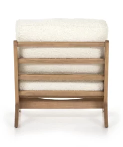 Four Hands Bastian Chair Sheepskin Natural