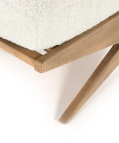 Four Hands Bastian Chair Sheepskin Natural