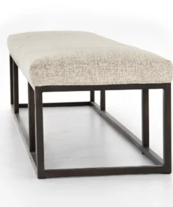 Four Hands Beaumont Bench Plushtone Linen