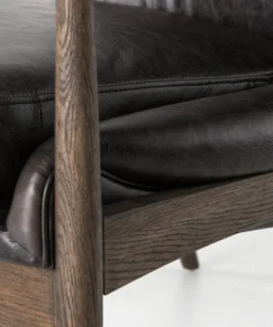 Four Hands New Arrivals Braden Chair Durango Smoke Leather