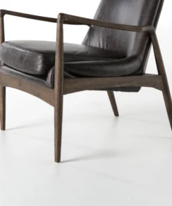 Four Hands New Arrivals Braden Chair Durango Smoke Leather