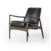 Four Hands New Arrivals Braden Chair Durango Smoke Leather