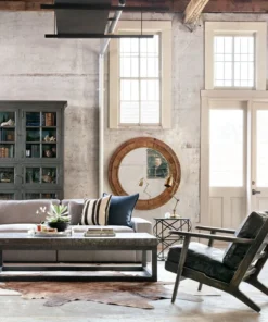 Four Hands New Arrivals Brooks Lounge Chair Rialto Ebony