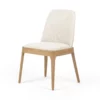 Four Hands Bryce Armless Dining Chair Gibson Wheat