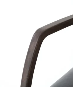 Four Hands Bryson Desk Chair Chaps Ebony