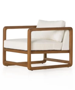 Four Hands New Arrivals Callan Outdoor Chair Natural Ivory