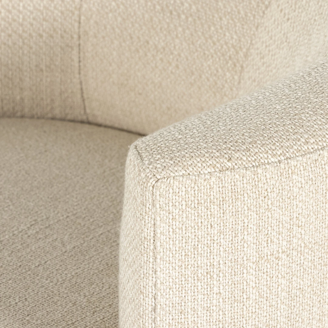 Four Hands Carmela Swivel Chair Irving Taupe 5 Four Hands Carmela Swivel Chair Irving Taupe