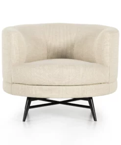 Four Hands Carmela Swivel Chair Irving Taupe 15 Four Hands Carmela Swivel Chair Irving Taupe