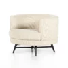 Four Hands Carmela Swivel Chair Irving Taupe
