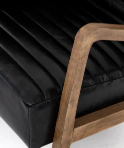 Four Hands Chance Chair Dakota Black Leather New Arrivals 16 Four Hands Chance Chair Dakota Black Leather New Arrivals