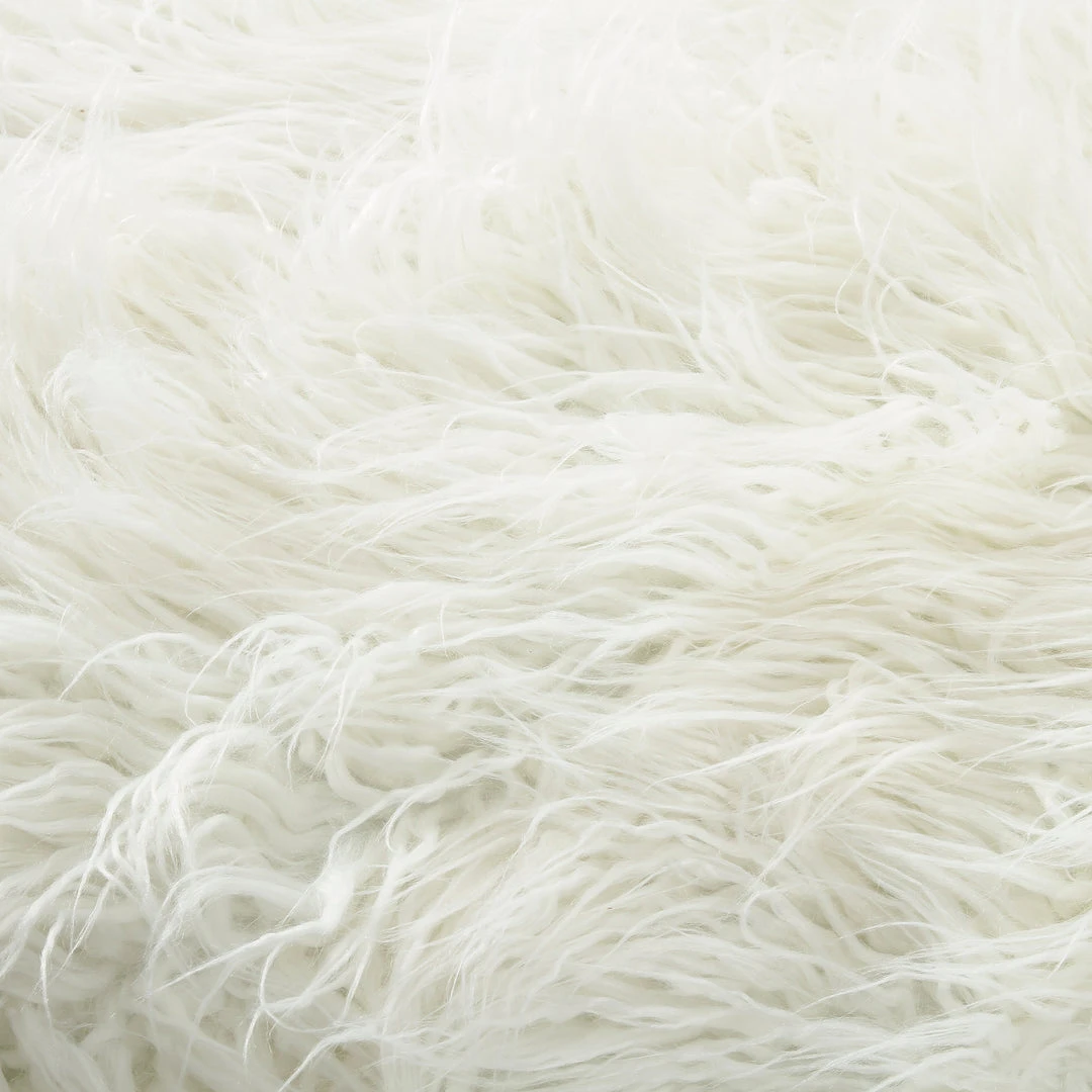Four Hands New Arrivals Charlotte Bench Mongolian Cream Fur 6 Four Hands New Arrivals Charlotte Bench Mongolian Cream Fur