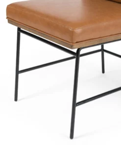 Four Hands Crete Dining Chair Sierra Butterscotch