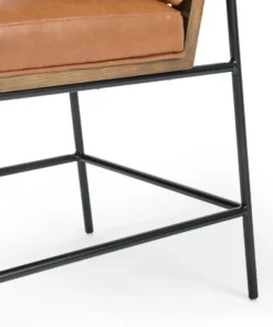 Four Hands Crete Dining Chair Sierra Butterscotch