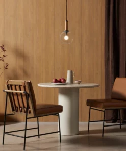 Four Hands Crete Dining Chair Sierra Butterscotch