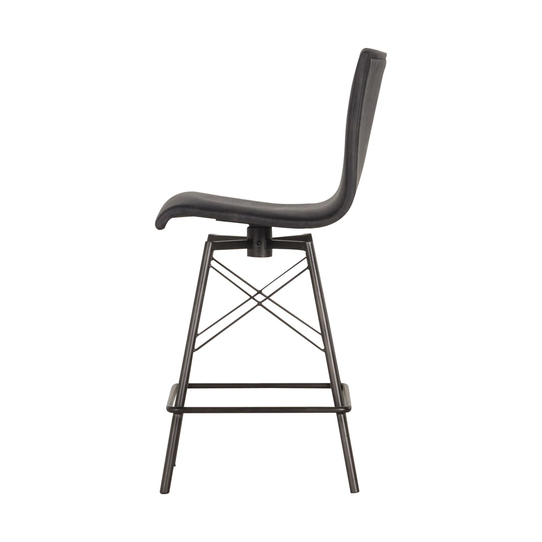 Four Hands Diaw Counter Stool Rialto Ebony New Arrivals 5 Four Hands Diaw Counter Stool Rialto Ebony New Arrivals