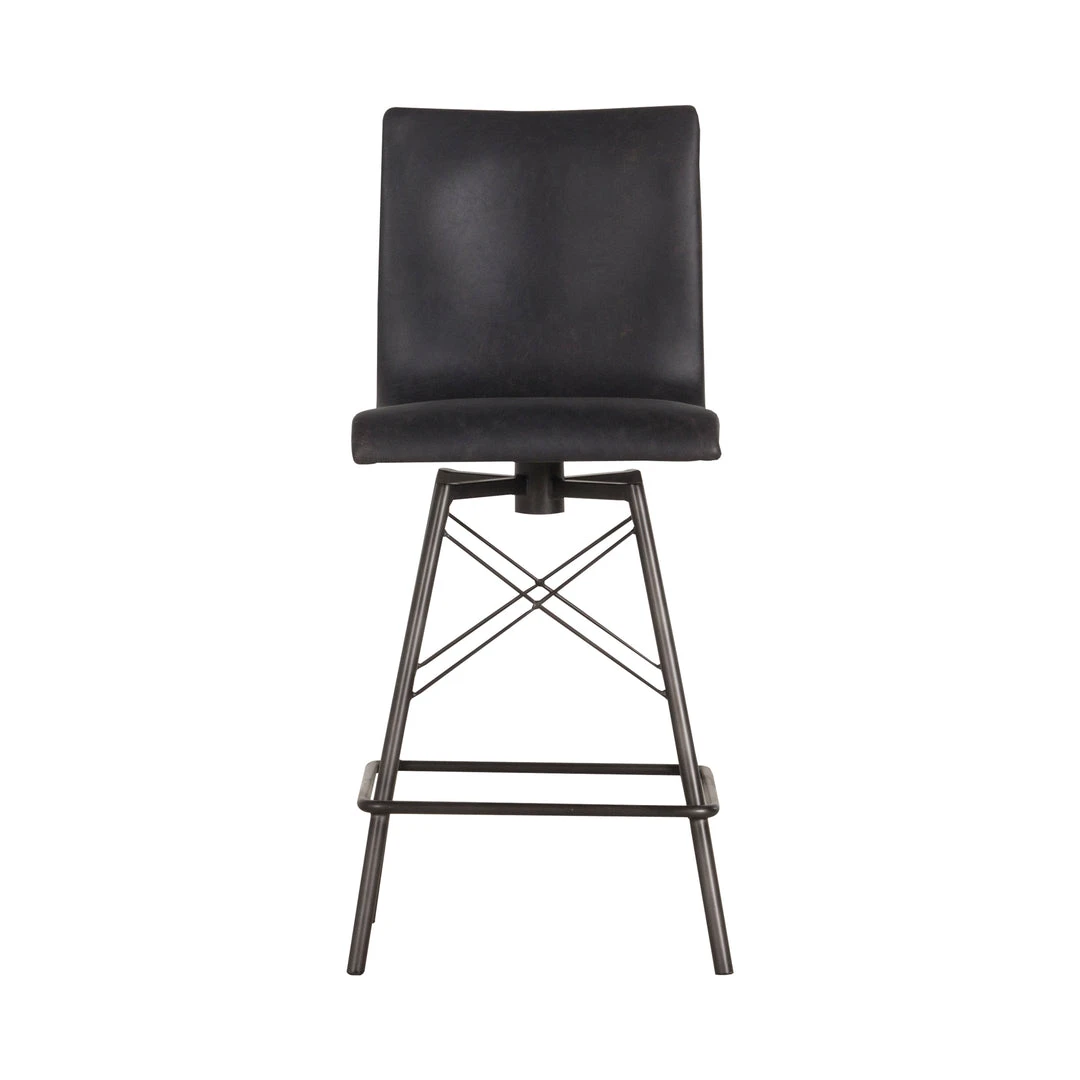 Four Hands Diaw Counter Stool Rialto Ebony New Arrivals 4 Four Hands Diaw Counter Stool Rialto Ebony New Arrivals