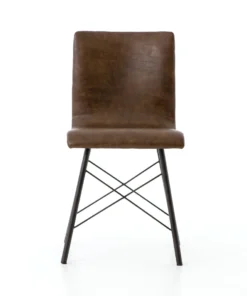 Four Hands New Arrivals Diaw Dining Chair Distressed Brown