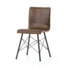 Four Hands New Arrivals Diaw Dining Chair Distressed Brown 1 Four Hands New Arrivals Diaw Dining Chair Distressed Brown