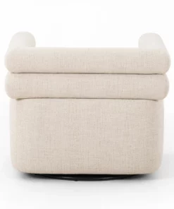 Four Hands New Arrivals Evie Swivel Chair Hampton Cream