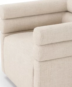 Four Hands New Arrivals Evie Swivel Chair Hampton Cream