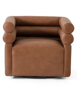 Four Hands Evie Swivel Chair Palermo Cognac New Arrivals