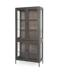 Four Hands Franz Cabinet Grey Natural