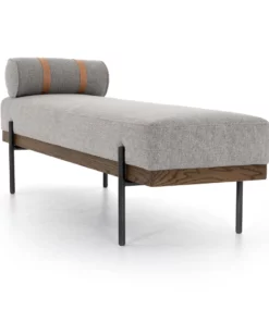 Four Hands Giorgio Accent Bench Zion Ash New Arrivals