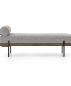Four Hands Giorgio Accent Bench Zion Ash New Arrivals