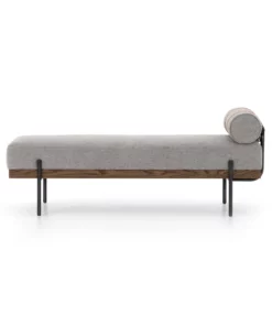 Four Hands Giorgio Accent Bench Zion Ash New Arrivals