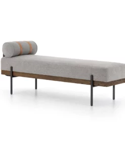Four Hands Giorgio Accent Bench Zion Ash New Arrivals