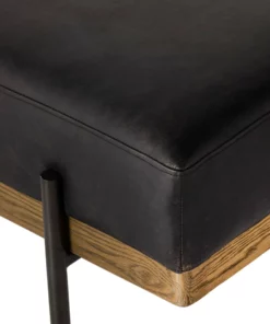 Four Hands New Arrivals Giorgio Accent Bench Rialto Ebony