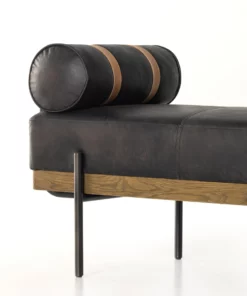 Four Hands New Arrivals Giorgio Accent Bench Rialto Ebony