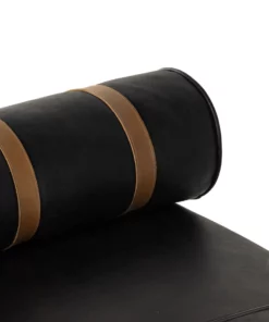 Four Hands New Arrivals Giorgio Accent Bench Rialto Ebony