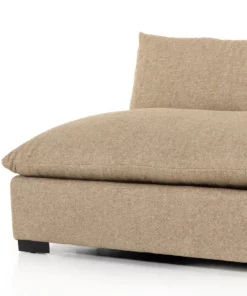 Four Hands Grant Armless Sofa Heron Sand New Arrivals